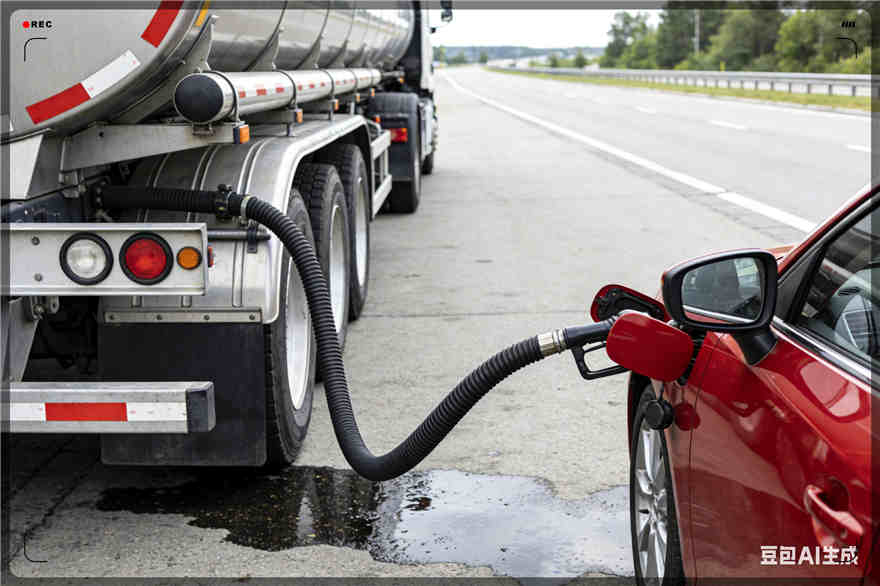 馆陶汽车救援送水案例